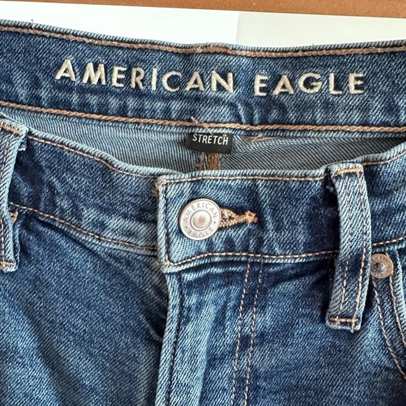 American Eagle 90s Straight Stretch Jeans Size 10 - Picture 8 of 13